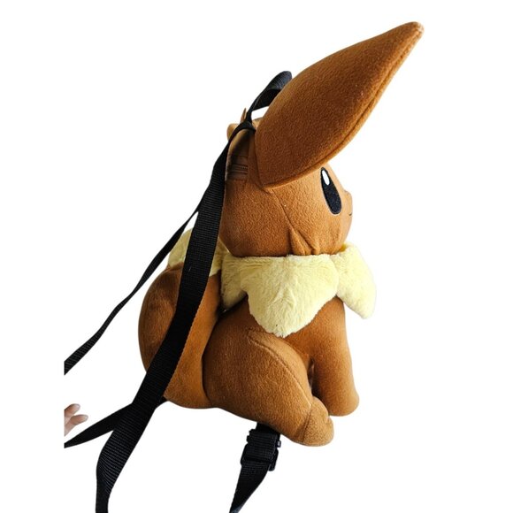 Pokemon Eevee Plush Stuffed Animal Backpack Bag FAB Starpoint NY 2015 12.5" - Picture 4 of 5
